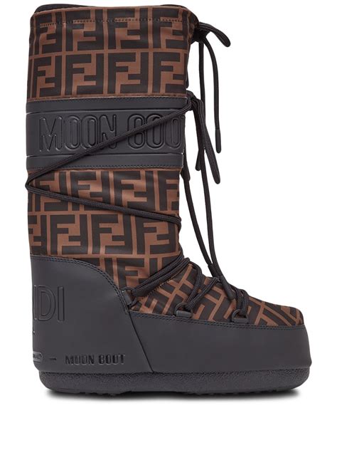 fendi moon boots pink|fendi moon boots women.